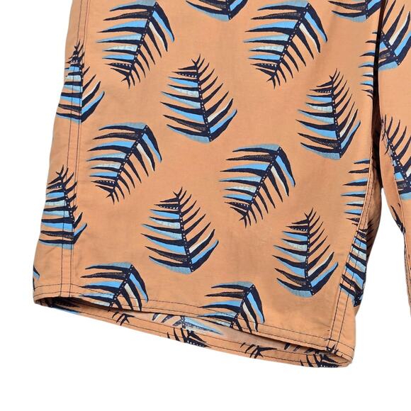 Patagonia Wavefarer Board Short Youth 16 Swim Trunks Outdoor Palm Print 10" READ - Picture 4 of 12